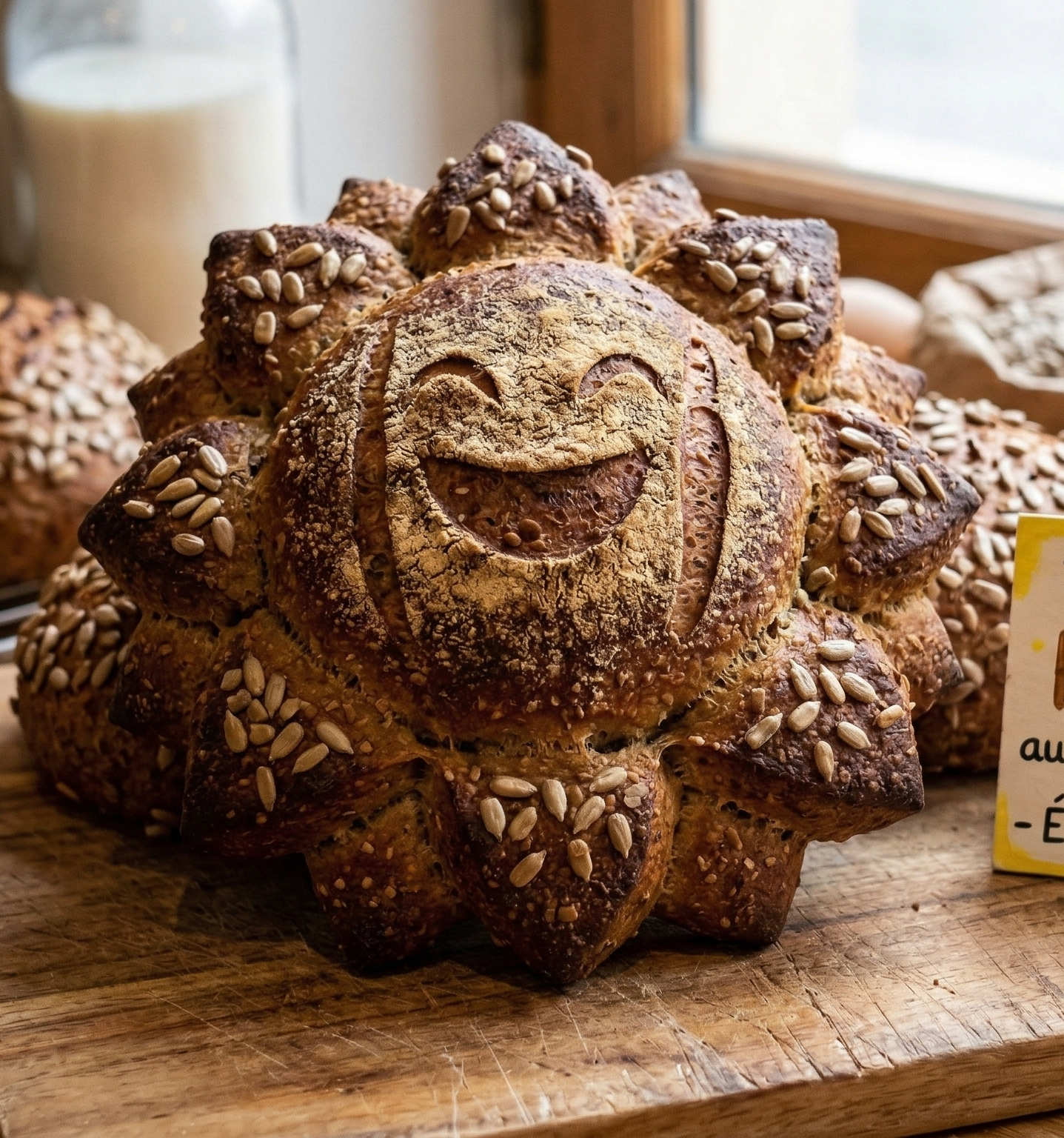 Pain Complet aux Graines de Tournesol Héliatronc