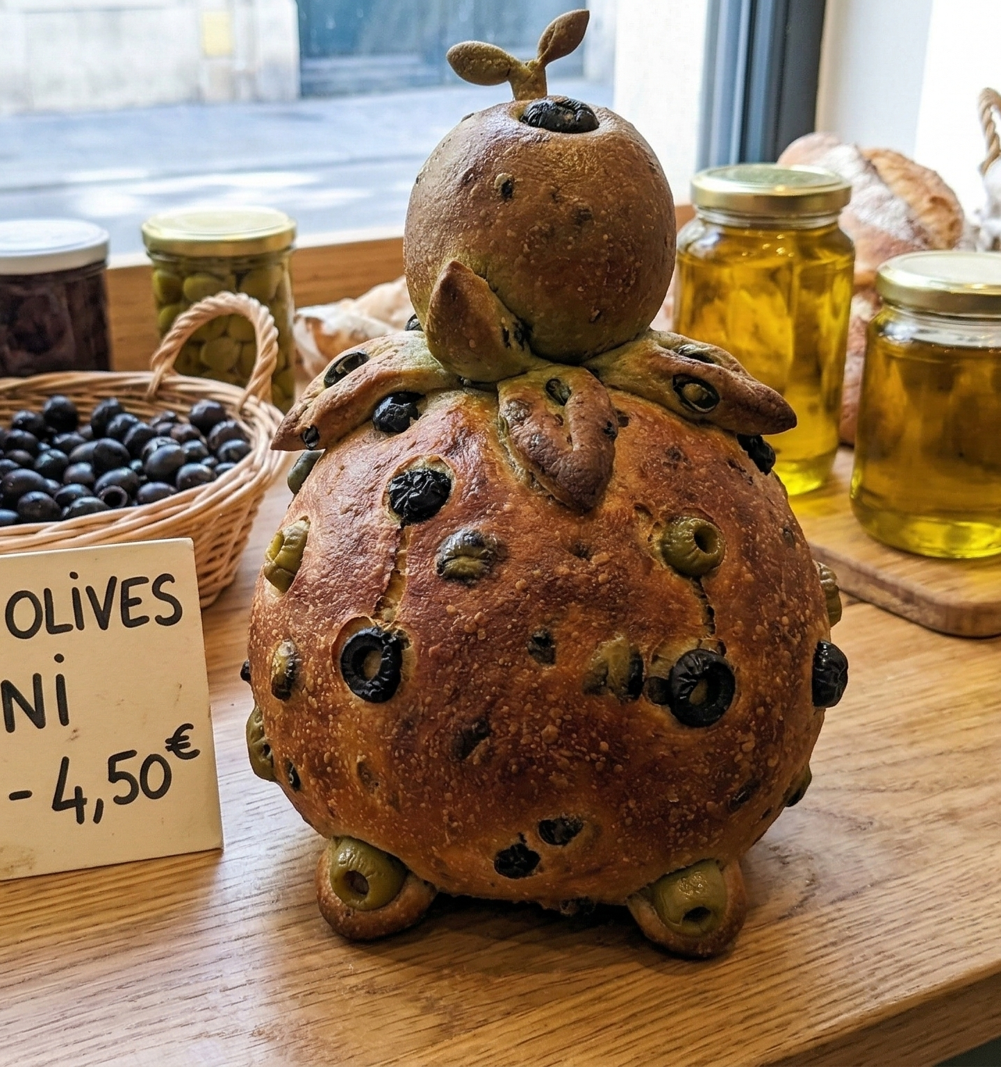 Pain aux Olives Olivini