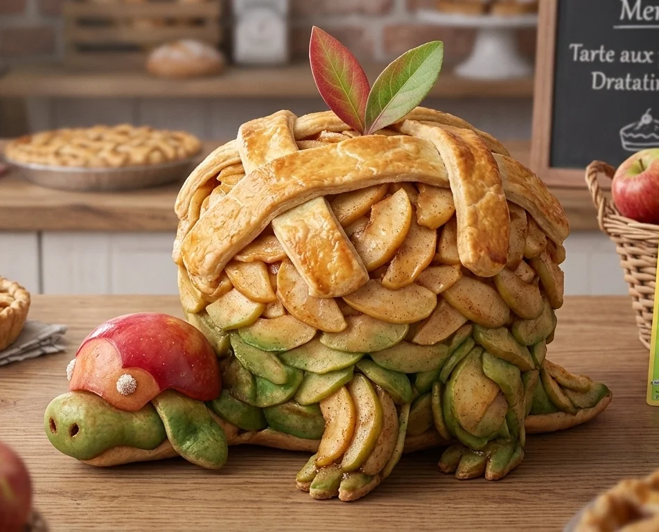 Tarte aux pommes Dratatin